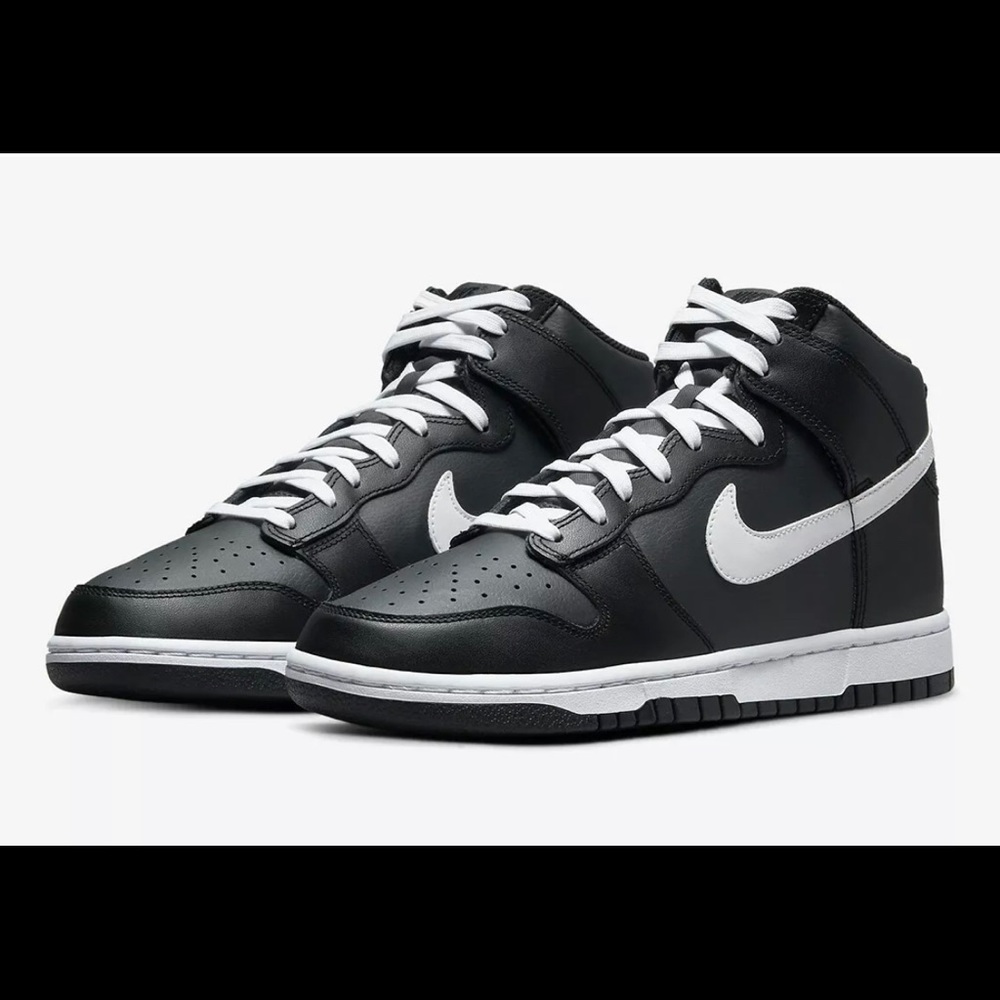 Nike Dunk High Venom Black Panda Black / White Sizes 6.5 men so 8 for women